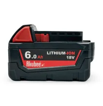 Akku 18V 6,0Ah kompatibler mit Milwaukee M18 | Akubee.at
