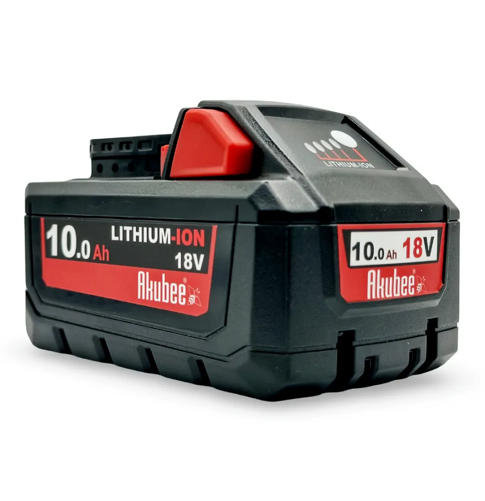 Akku 18V 10,0Ah kompatibler mit Milwaukee M18 | Akubee.at