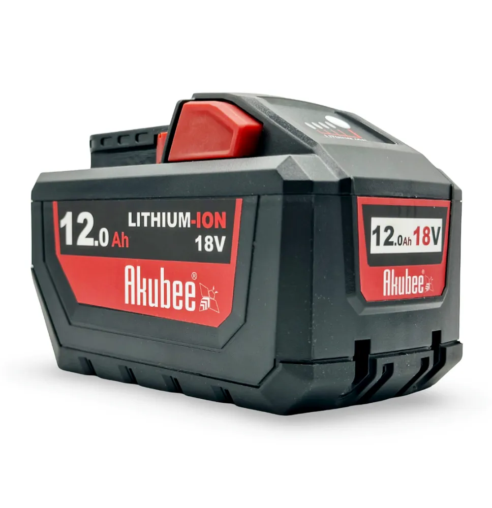 Akku 18V 12,0Ah kompatibler mit Milwaukee M18 | Akubee.at