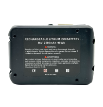 Akku 36V/2,5Ah - 18V/5,0Ah kompatibler mit Metabo 36V/18V | Akubee.at