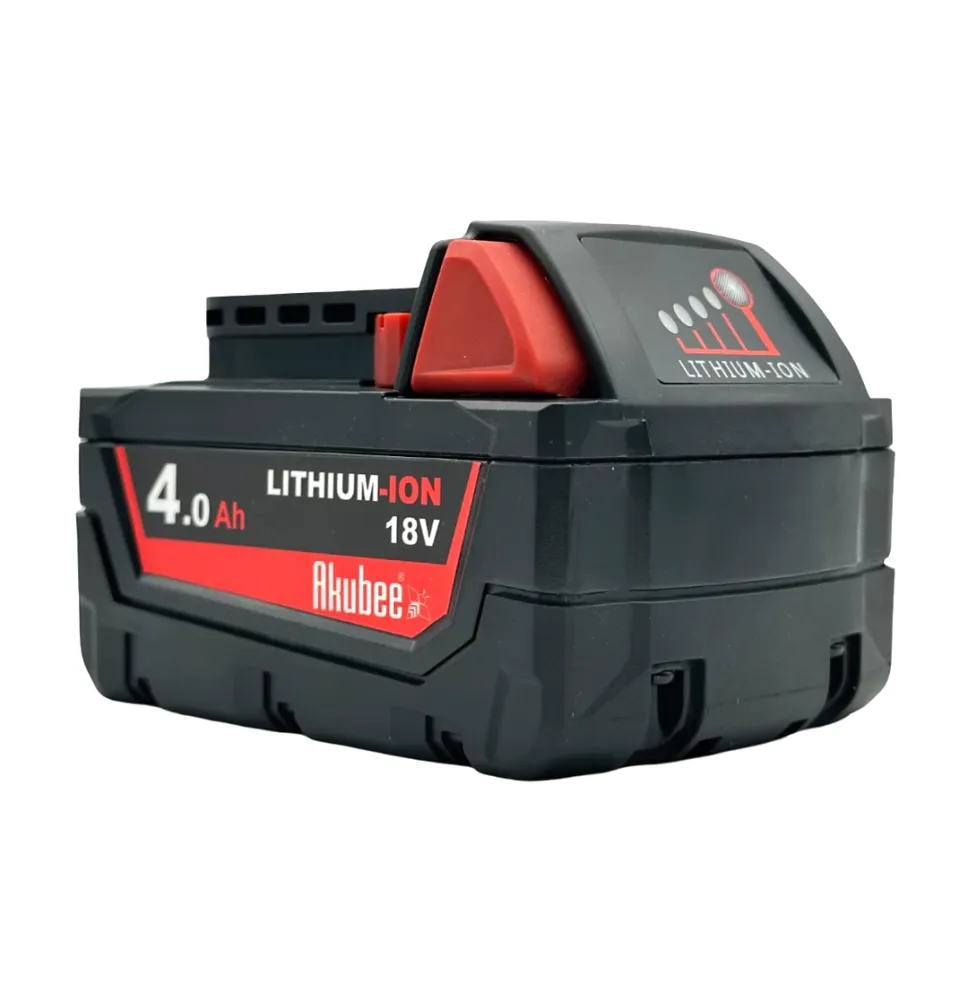 Akku 18V 4,0Ah kompatibler mit Milwaukee M18 | Akubee.at