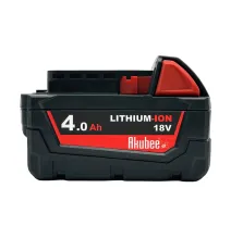 Akku 18V 4,0Ah kompatibler mit Milwaukee M18 | Akubee.at