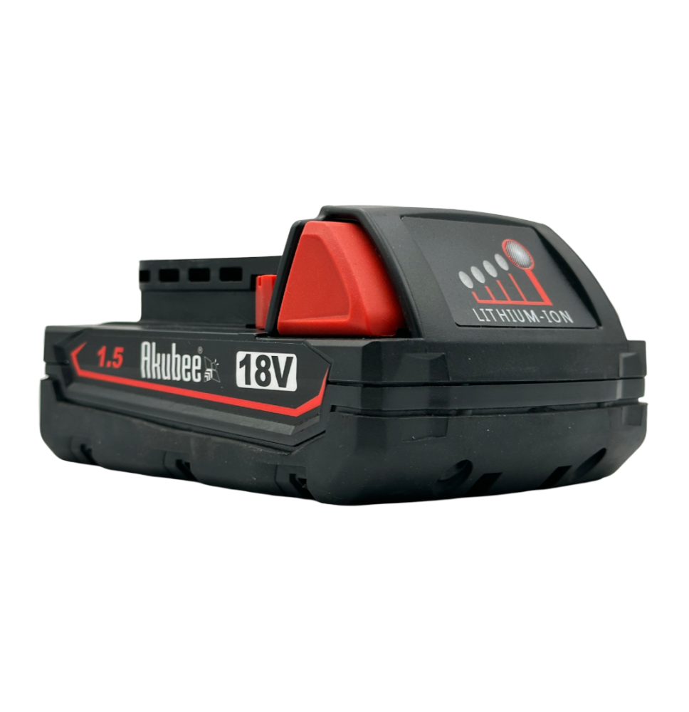 Akku 18V 1,5Ah kompatibler mit Milwaukee M18 | Akubee.at