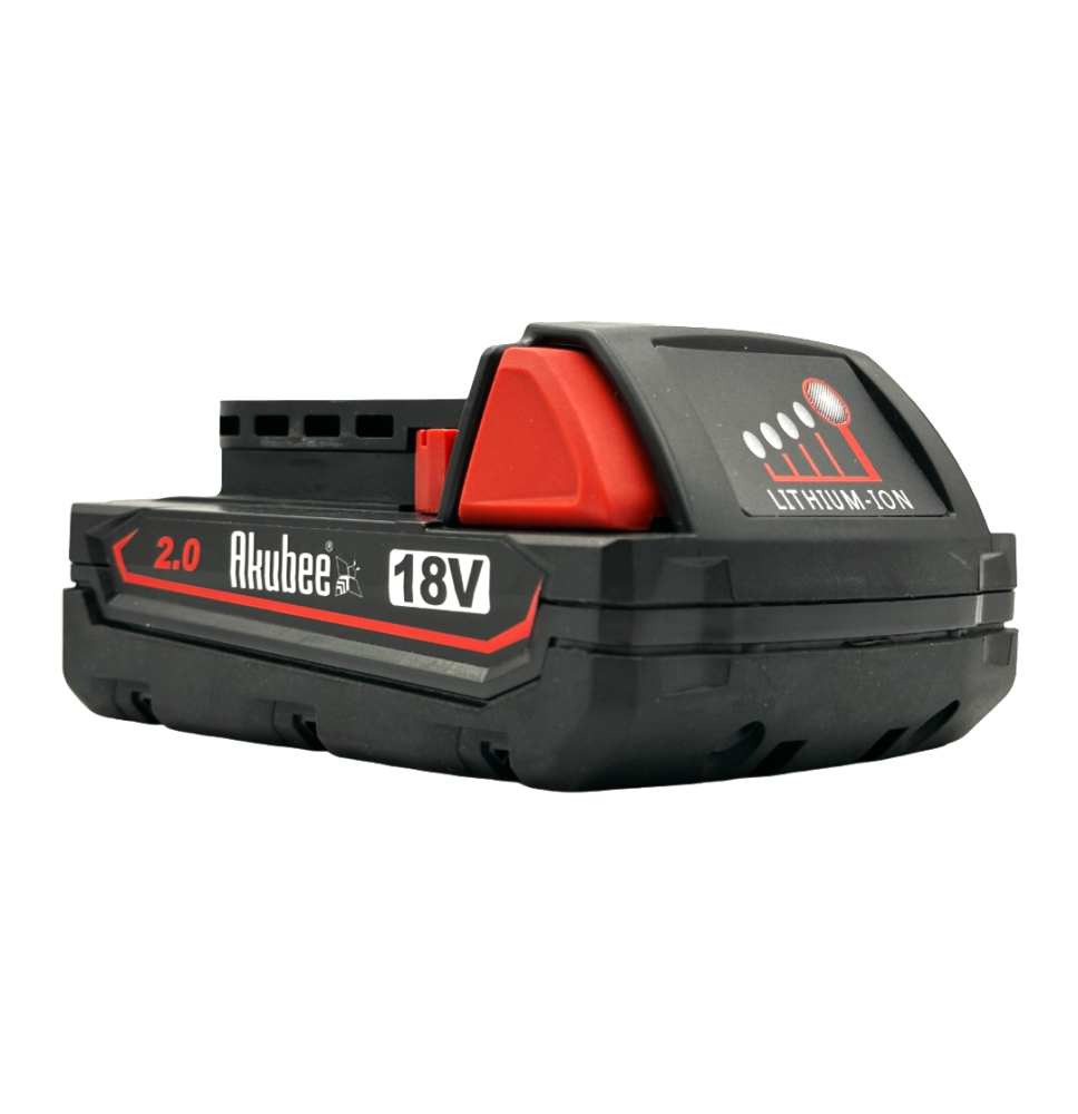 Akku 18V 2,0Ah kompatibler mit Milwaukee M18 | Akubee.at