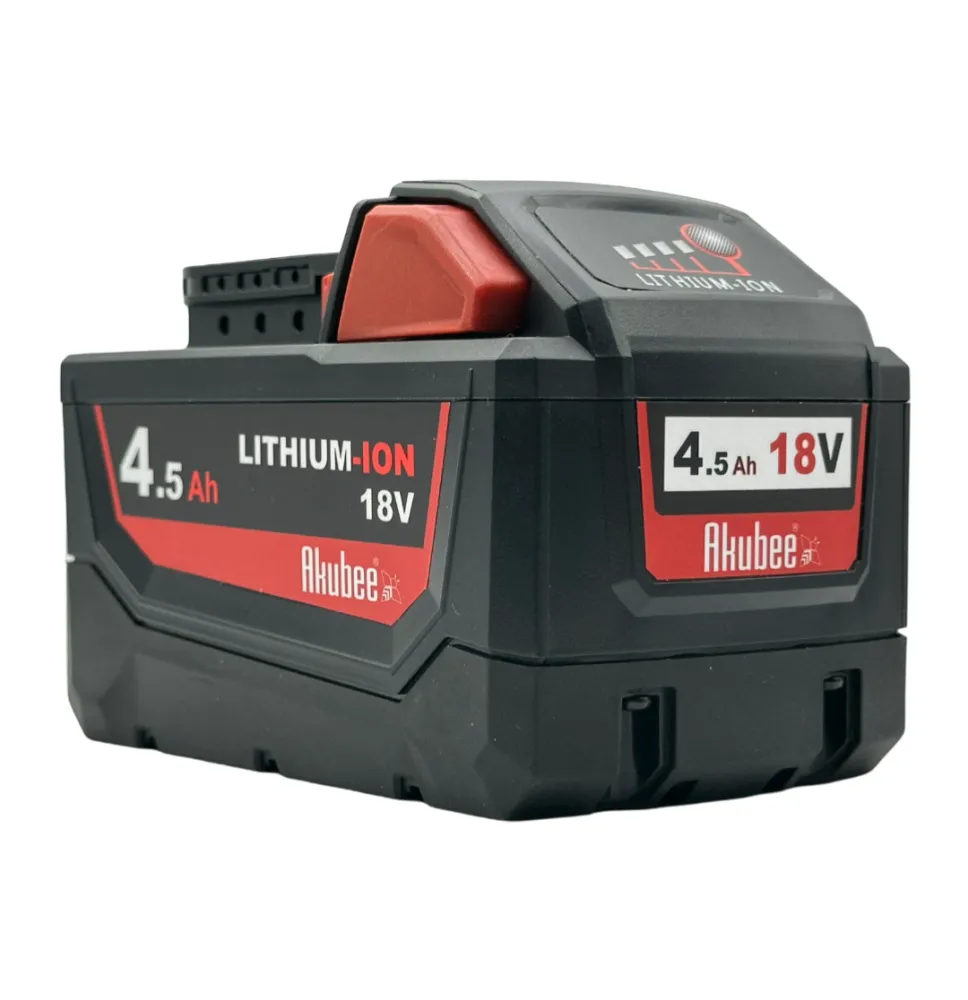 Akku 18V 4,5Ah kompatibler mit Milwaukee M18 | Akubee.at
