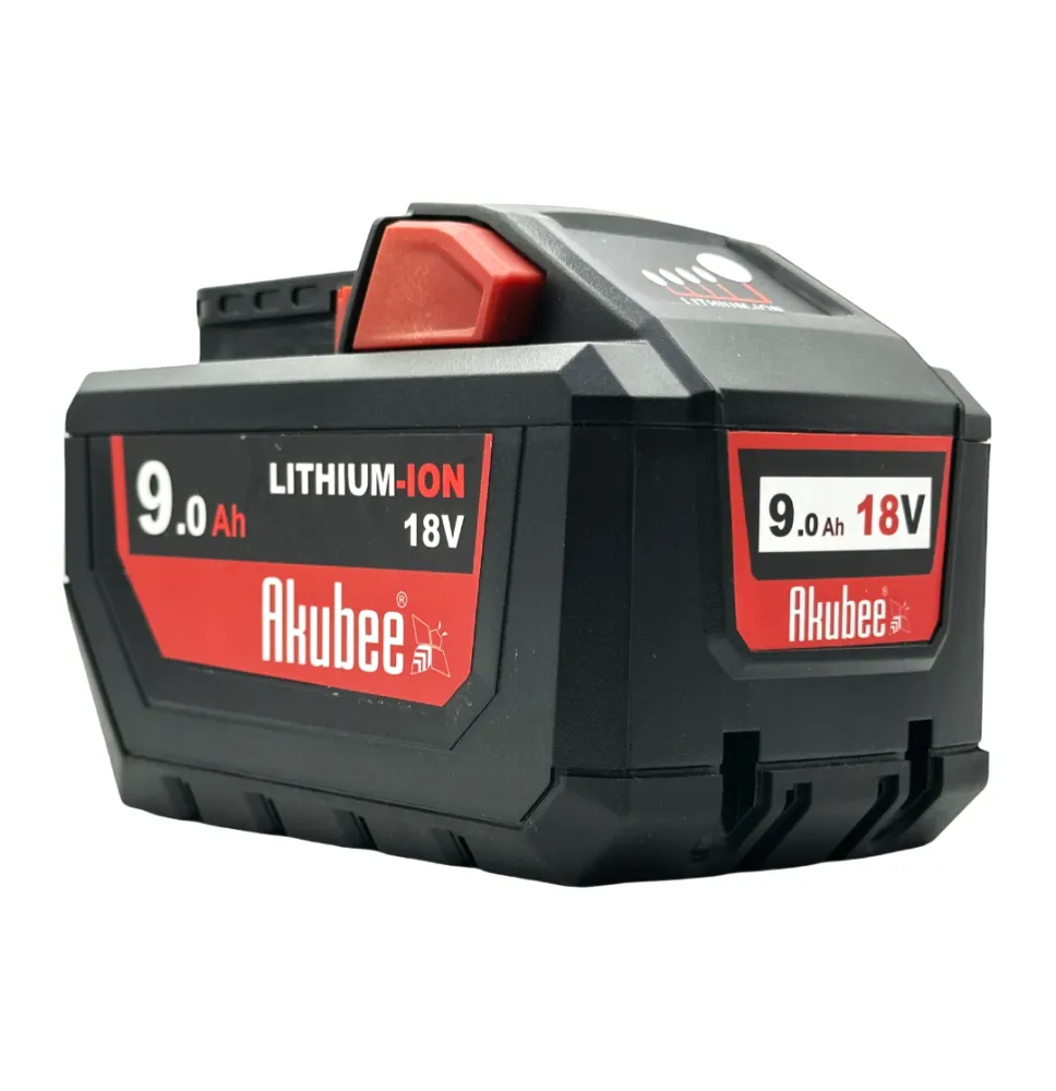 Akku 18V 9,0Ah kompatibler mit Milwaukee M18 | Akubee.at