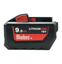 Akku 18V 9,0Ah kompatibler mit Milwaukee M18 | Akubee.at